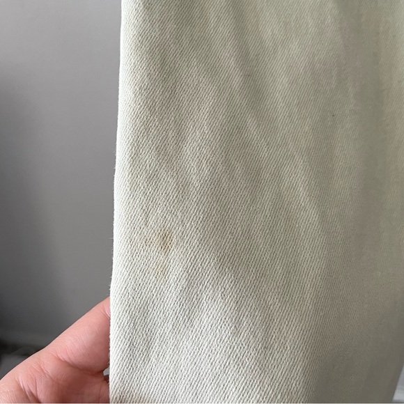 MOTHER The Hustler Ankle Fray Jeans in Second Chance Green Womens Size 28 - Picture 16 of 16